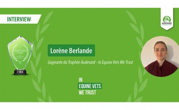Discover the interview of Lorène Berlande, winner of the Audevard Trophy